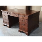 Burr Walnut Desk-- Second Desk SOLD